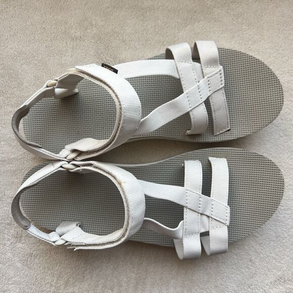 Teva Arivaca Midform Birch Cream Sandal Women 11 Comfort Adjustable Strap Casual - Picture 9 of 16